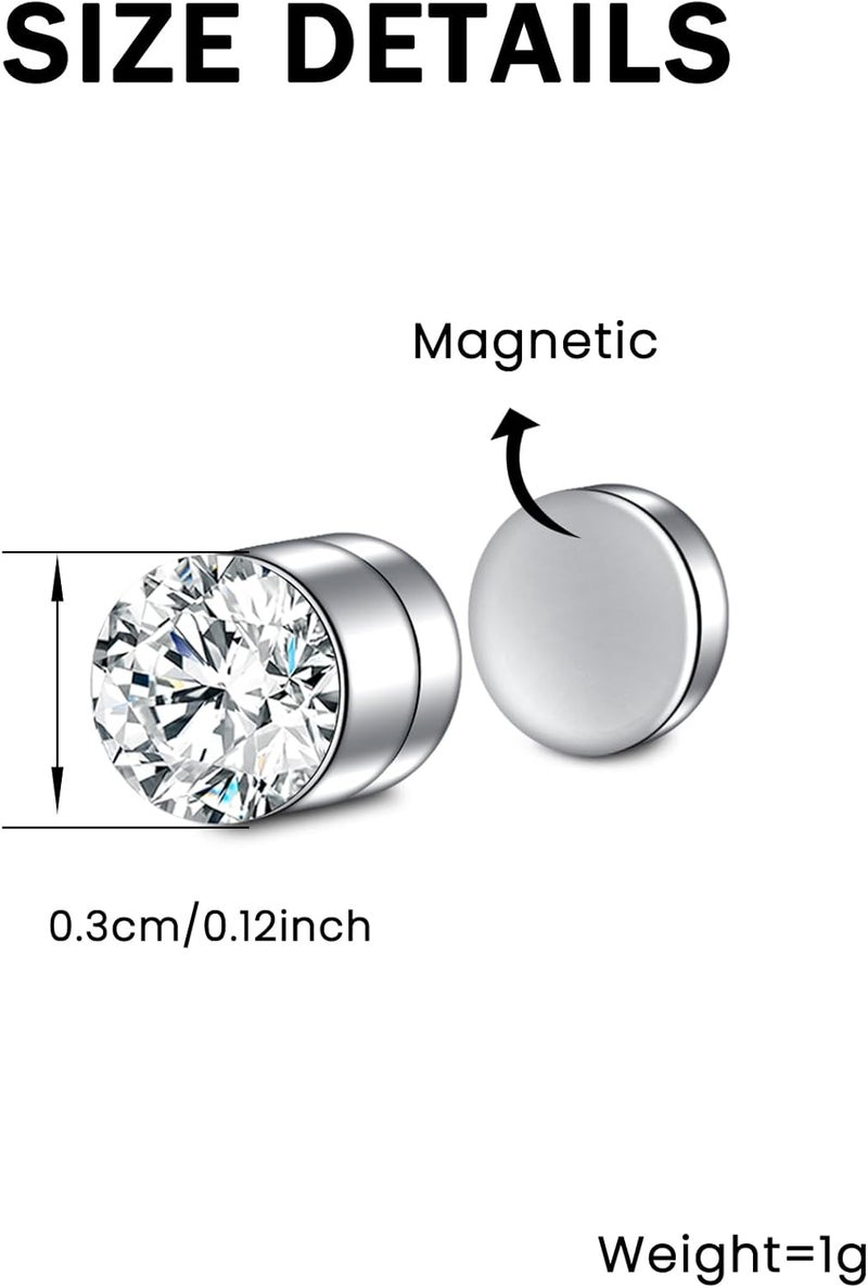 Mayhoop Faux Nose Ring Hoops and Studs - Fake Nose Piercing for Women and Men - Image 3